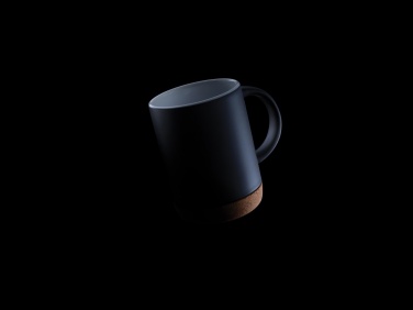 Logo trade promotional giveaways picture of: Ceramic mug with cork base 280ml