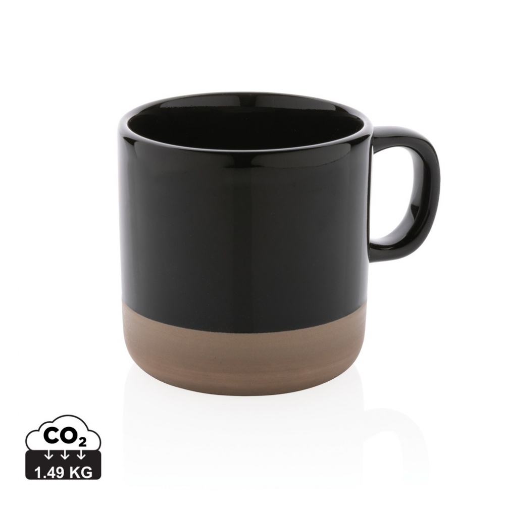 Logotrade corporate gift image of: Glazed ceramic mug 360ml