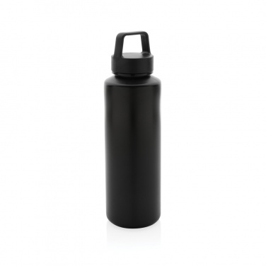 Logo trade promotional products image of: RCS certified recycled PP water bottle with handle