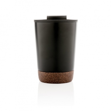 Logo trade promotional merchandise photo of: GRS RPP stainless steel cork coffee tumbler