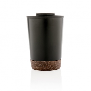Logotrade promotional gift image of: GRS RPP stainless steel cork coffee tumbler