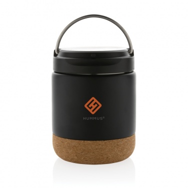 Logotrade advertising product picture of: Savory RCS certified recycled stainless steel foodflask