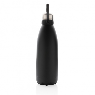 Logo trade promotional giveaways image of: RCS Recycled stainless steel large vacuum bottle 1.5L