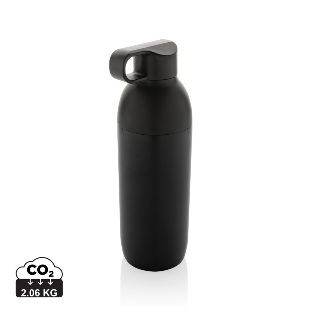 Logotrade promotional merchandise picture of: Flow RCS recycled stainless steel vacuum bottle