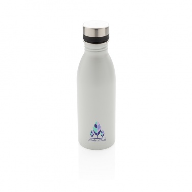 Logotrade promotional gift picture of: Deluxe stainless steel water bottle
