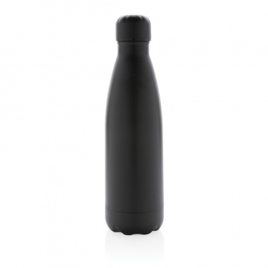 Logotrade promotional giveaway picture of: Solid colour vacuum stainless steel bottle 500 ml