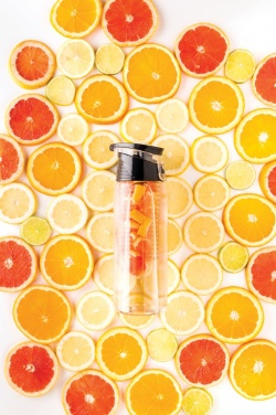 Logo trade promotional gifts image of: Lockable infuser bottle