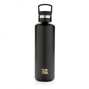 Logo trade promotional giveaways picture of: Vacuum insulated leak proof standard mouth bottle