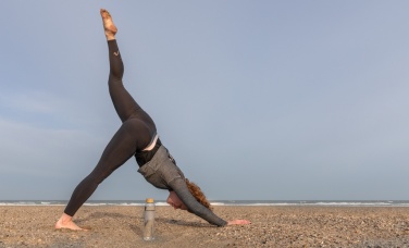 Logotrade corporate gift image of: Impact borosilicate glass bottle with bamboo lid