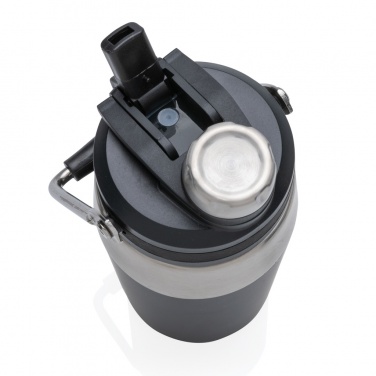 Logo trade promotional products picture of: Vacuum stainless steel dual function lid bottle 500ml