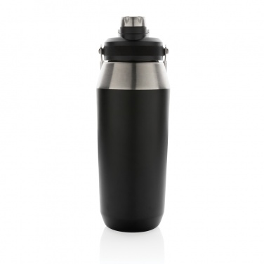 Logotrade promotional item image of: Vacuum stainless steel dual function lid bottle 1L