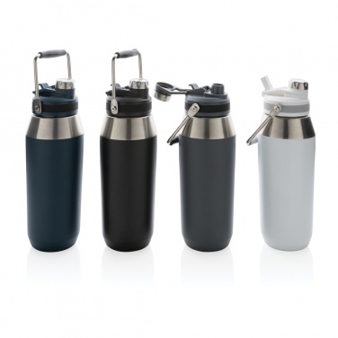 Logo trade corporate gift photo of: Vacuum stainless steel dual function lid bottle 1L