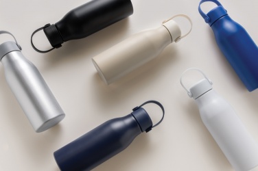 Logotrade promotional product image of: Pluto RCS Certified recycled aluminium bottle 680ml