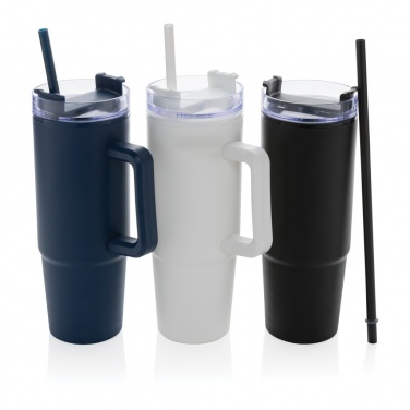Logo trade promotional product photo of: Tana RCS plastic tumbler with handle 900ml