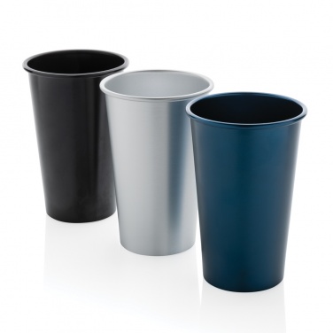 Logo trade promotional item photo of: Alo RCS recycled aluminium lightweight cup 450ml