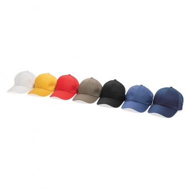 Logotrade corporate gift image of: Impact 6 panel 280gr Recycled cotton cap with AWARE™ tracer