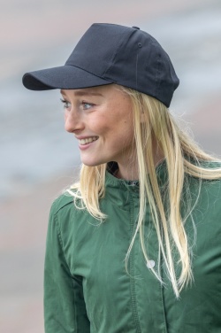 Logotrade promotional gift image of: Impact 5 panel 190gr Recycled cotton cap with AWARE™ tracer