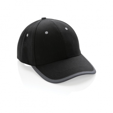 Logotrade promotional items photo of: Impact AWARE™ Brushed rcotton 6 panel contrast cap 280gr