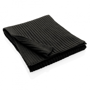 Logo trade promotional product photo of: Impact AWARE™ Polylana® knitted scarf 180 x 25cm