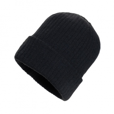 Logo trade promotional gifts picture of: Pryor AWARE™ Polylana® beanie with cuff