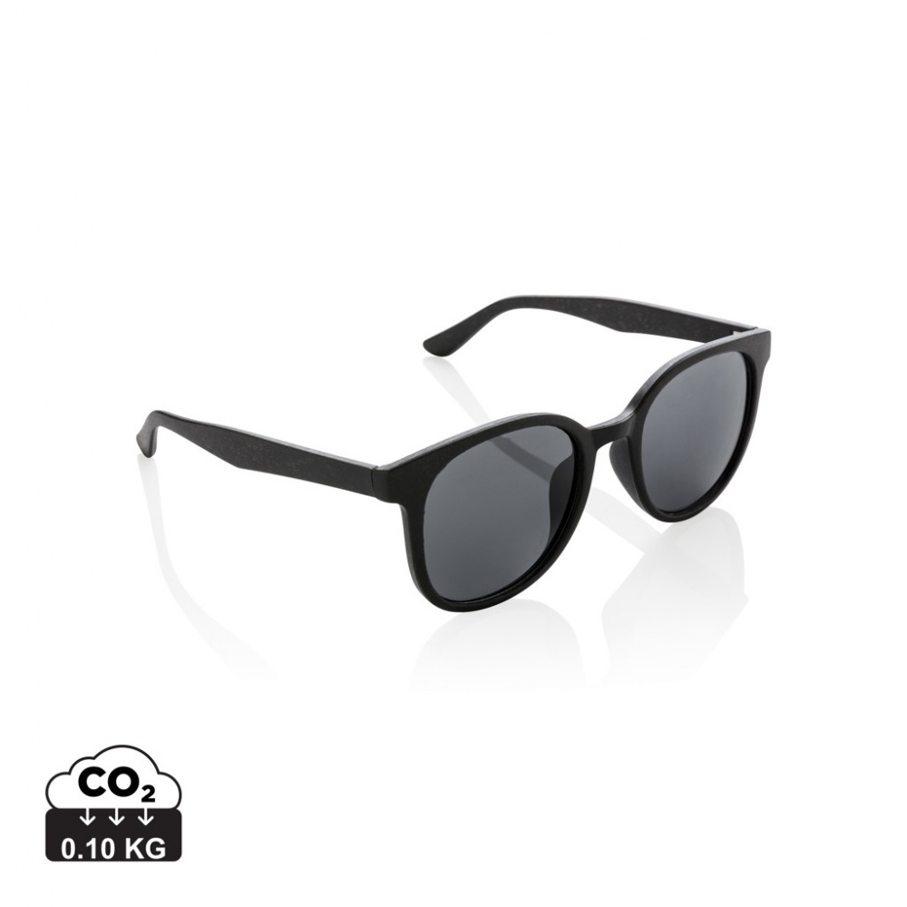 Logo trade promotional merchandise image of: Wheat straw fibre sunglasses