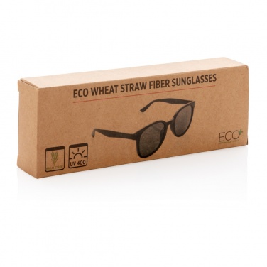 Logo trade advertising products picture of: Wheat straw fibre sunglasses