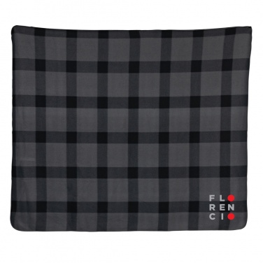 Logotrade promotional merchandise image of: Soft plaid fleece blanket