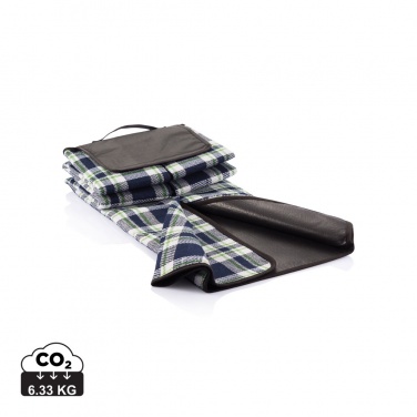 Logo trade promotional merchandise image of: Tartan picnic blanket