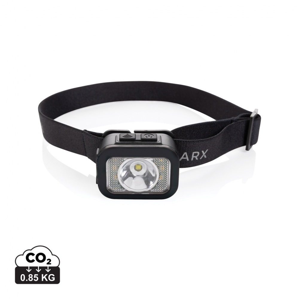 Logo trade promotional merchandise photo of: Gear X RCS rPlastic heavy duty head torch