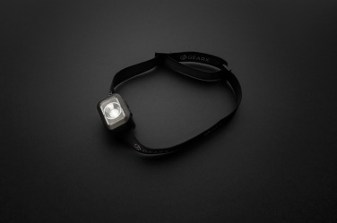 Logo trade promotional giveaways image of: Gear X RCS rPlastic heavy duty head torch