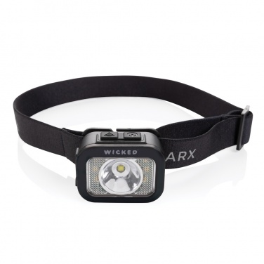 Logo trade promotional products image of: Gear X RCS rPlastic heavy duty head torch