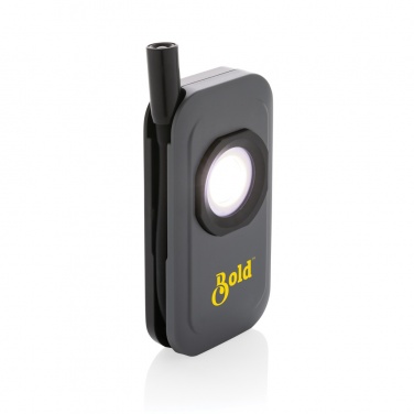 Logotrade promotional items photo of: Gear X RCS rPlastic USB rechargeable worklight