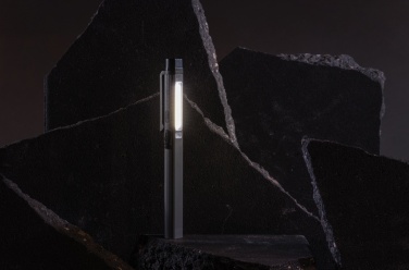 Logo trade corporate gifts picture of: Gear X RCS recycled plastic USB rechargeable pen light