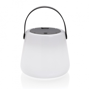 Logo trade promotional items picture of: SolarGlow RCS recycled ABS USB-rechargeable outdoor light