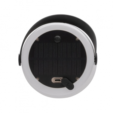 Logotrade advertising product image of: SolarGlow RCS recycled ABS USB-rechargeable outdoor light