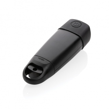 Logotrade promotional merchandise picture of: Lightwave RCS rplastic USB-rechargeable torch with crank