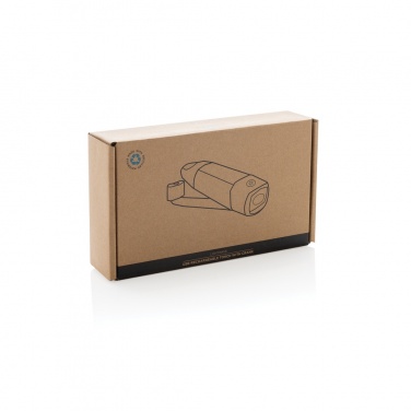 Logotrade promotional giveaway picture of: Lightwave RCS rplastic USB-rechargeable torch with crank