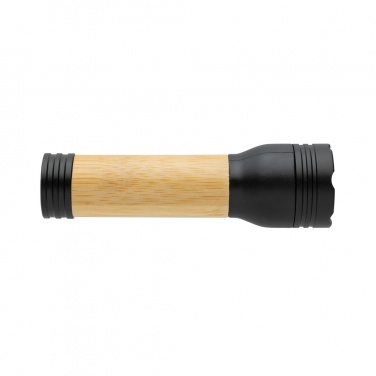 Logo trade promotional products picture of: Lucid 1W RCS certified recycled plastic & bamboo torch