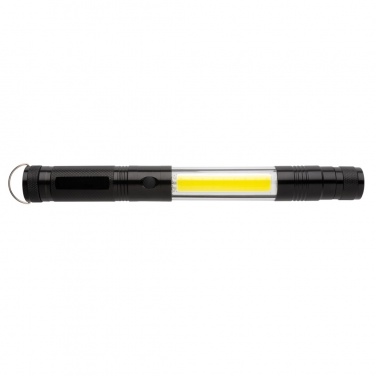 Logo trade promotional giveaway photo of: Large telescopic light with COB