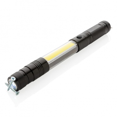 Logo trade business gifts image of: Large telescopic light with COB