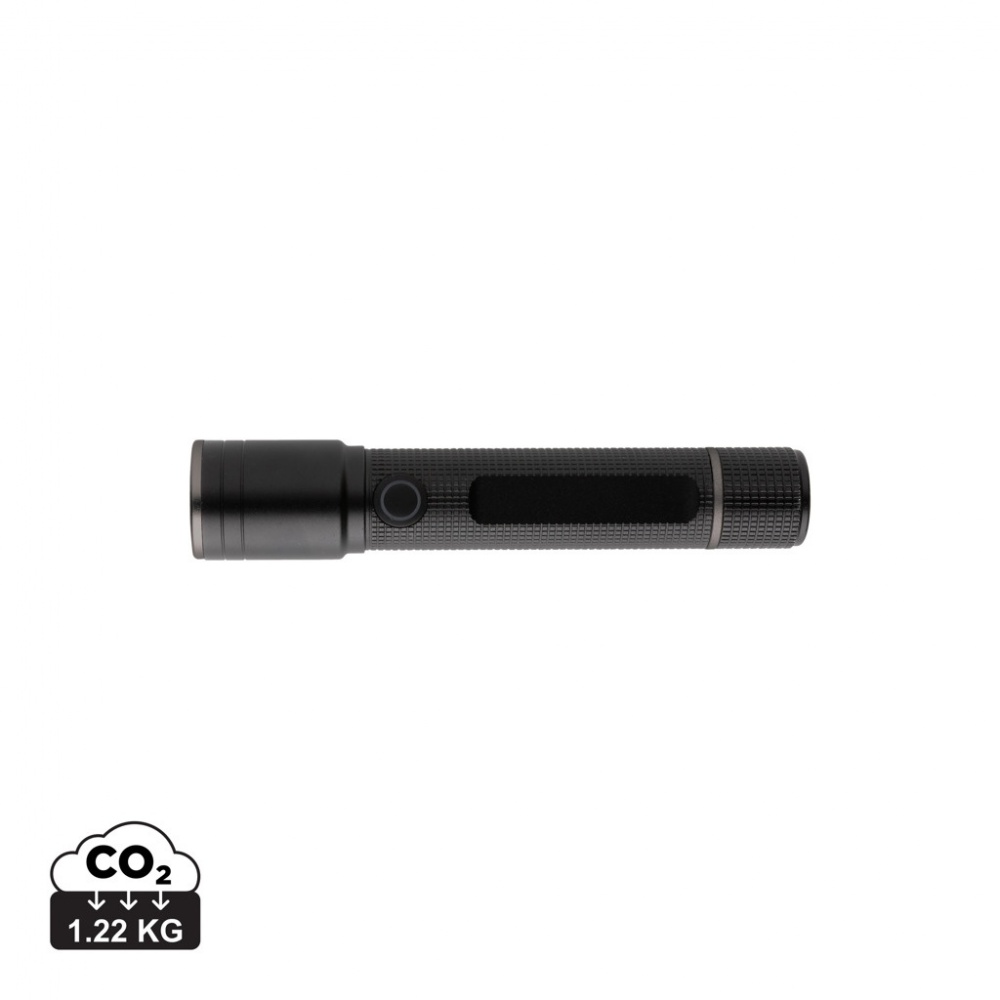 Logotrade business gift image of: Gear X RCS recycled aluminum USB-rechargeable torch