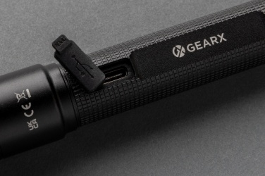 Logotrade business gifts photo of: Gear X RCS recycled aluminum USB-rechargeable torch