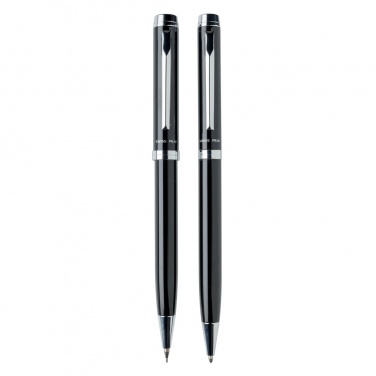 Logo trade promotional giveaways image of: Luzern pen set