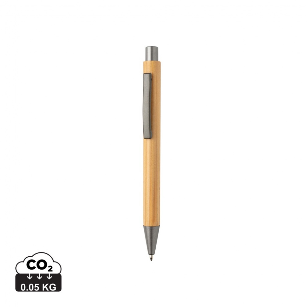 Logotrade promotional giveaway picture of: Slim design bamboo pen