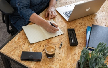 Logo trade promotional merchandise picture of: Deluxe pen set