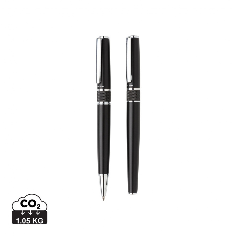 Logo trade promotional item photo of: Swiss Peak deluxe pen set