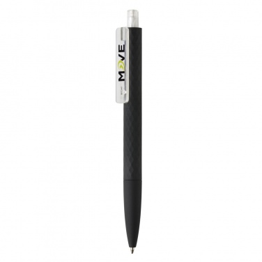Logo trade advertising products image of: X3 black smooth touch pen
