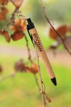 Logo trade business gift photo of: Write wheatstraw and cork pen