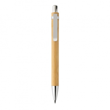 Logo trade corporate gift photo of: Pynn bamboo infinity pen