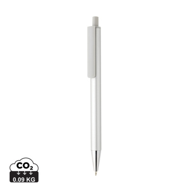 Logo trade promotional gift photo of: Amisk RCS certified recycled aluminum pen